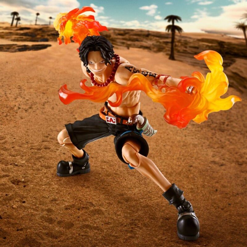 ONE PIECE - Portgas D. Ace "Fire Fist" - Figurine S.H. Figuarts 15cm – Image 4