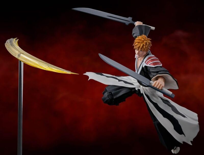 BLEACH - Ichigo "Dual Zangetsu" - Figurine S.H. Figuarts 16cm – Image 2