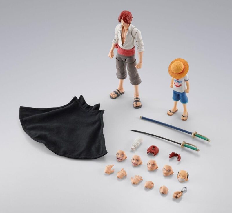 ONE PIECE - Shanks & Luffy (Enfant) - Pack 2 Figurine S.H. Figuarts – Image 6