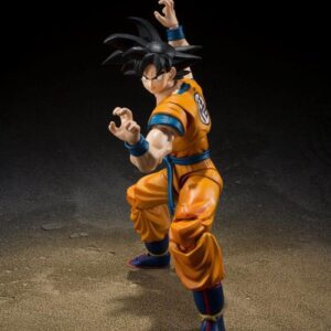 DRAGON BALL Z - Son Goku "Super Hero" - Figurine S.H. Figuarts 14cm