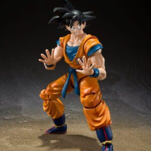 DRAGON BALL Z - Son Goku "Super Hero" - Figurine S.H. Figuarts 14cm – Image 4