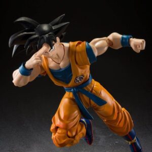 DRAGON BALL Z - Son Goku "Super Hero" - Figurine S.H. Figuarts 14cm – Image 5