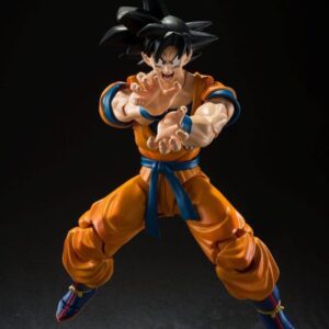 DRAGON BALL Z - Son Goku "Super Hero" - Figurine S.H. Figuarts 14cm – Image 6