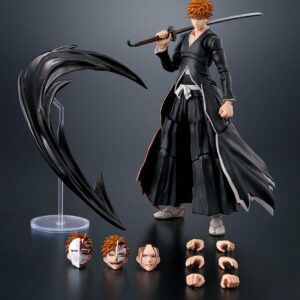 BLEACH - Ichigo Kurosaki "Getsugatensho" - Figurine S.H. Figuarts 16cm – Image 6