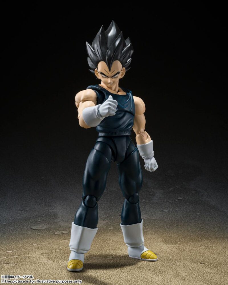 DRAGON BALL - Vegeta 'Super Hero' - Figurine S.H.Figuarts - 14cm