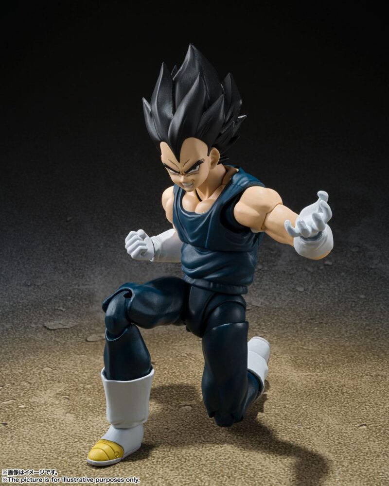 DRAGON BALL - Vegeta 'Super Hero' - Figurine S.H.Figuarts - 14cm – Image 3