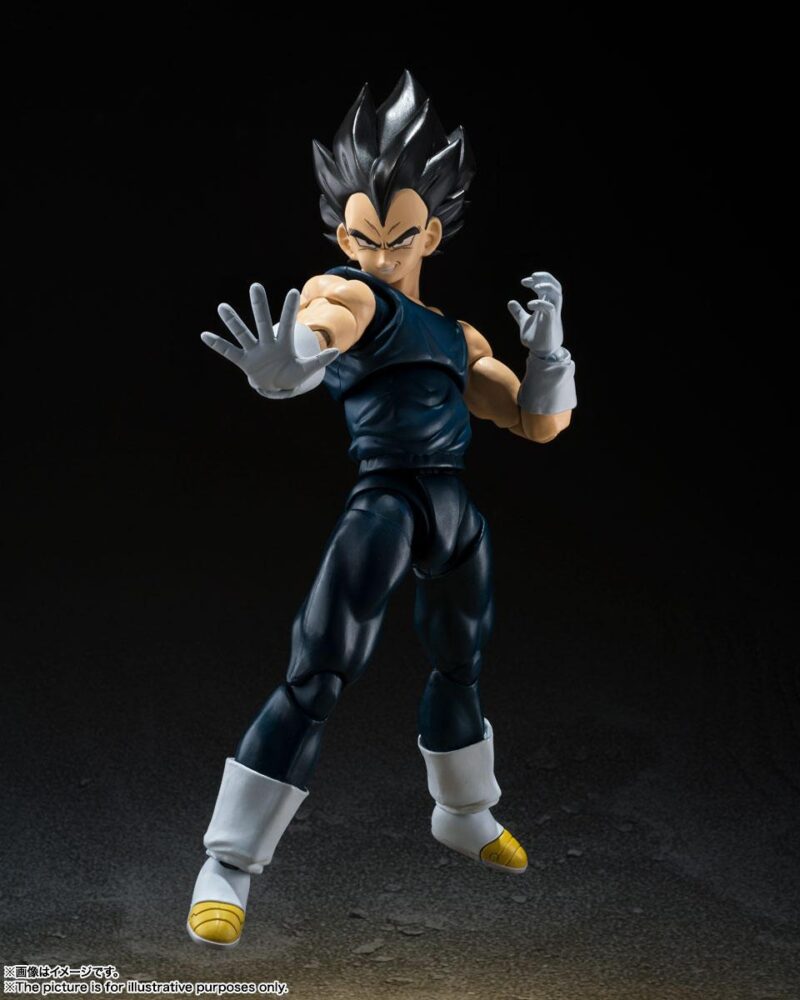 DRAGON BALL - Vegeta 'Super Hero' - Figurine S.H.Figuarts - 14cm – Image 5