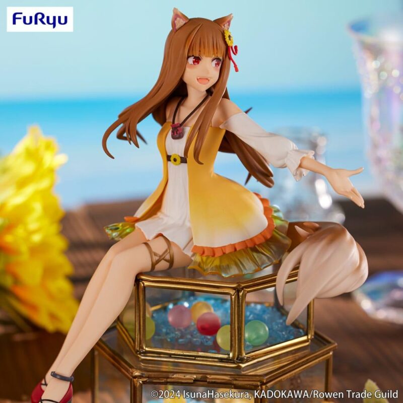 SPICE AND WOLF - Holo "Sunflower Dress" -Statuette Noodle Stopper 17cm – Image 4