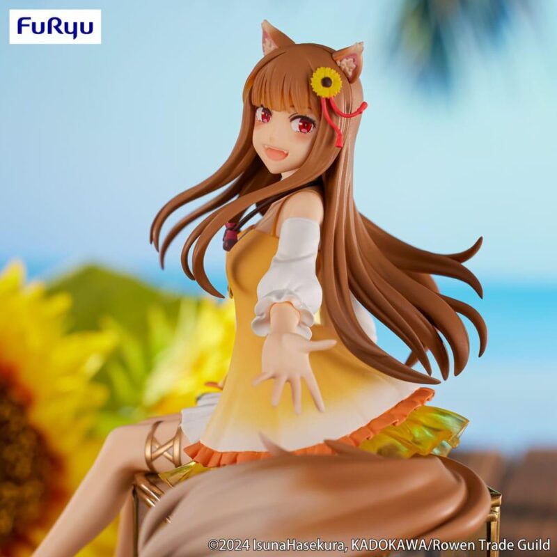 SPICE AND WOLF - Holo "Sunflower Dress" -Statuette Noodle Stopper 17cm – Image 5