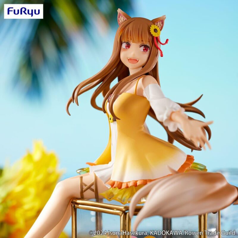 SPICE AND WOLF - Holo "Sunflower Dress" -Statuette Noodle Stopper 17cm – Image 6