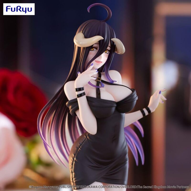 OVERLORD - Albedo "Mini Dress" - Statuette Trio-Try-It 21cm – Image 4