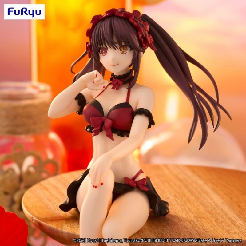 DATE A LIVE - Kurumi "Swimsuit" - Statuette Noodle Stopper 15cm – Image 5