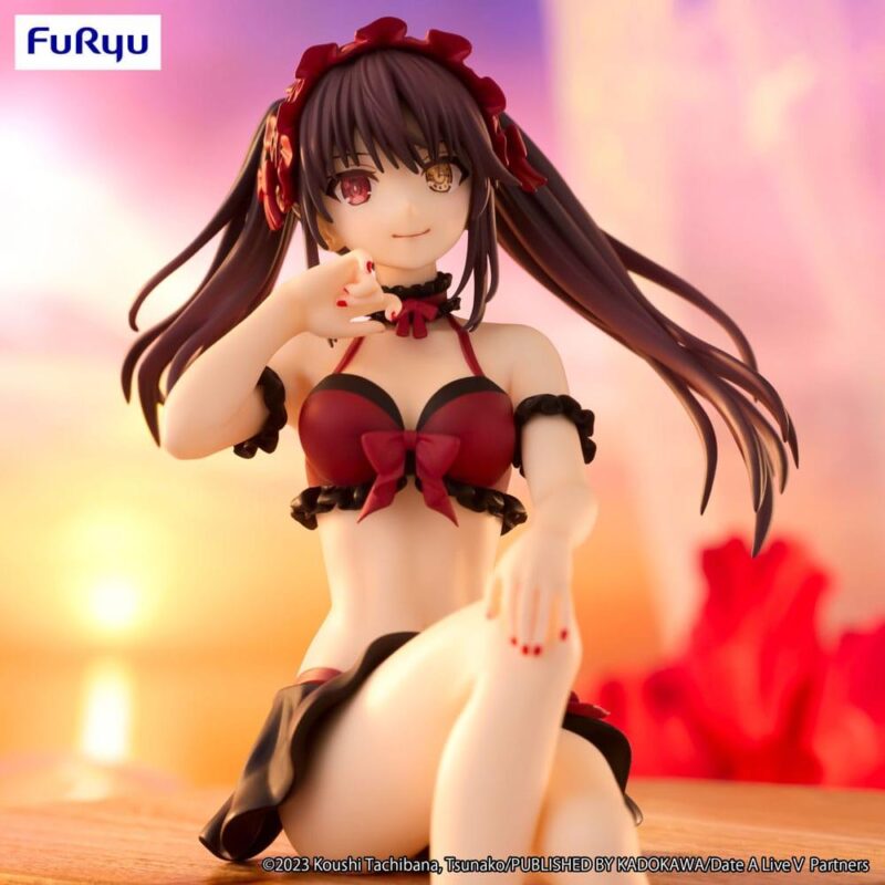 DATE A LIVE - Kurumi "Swimsuit" - Statuette Noodle Stopper 15cm – Image 6