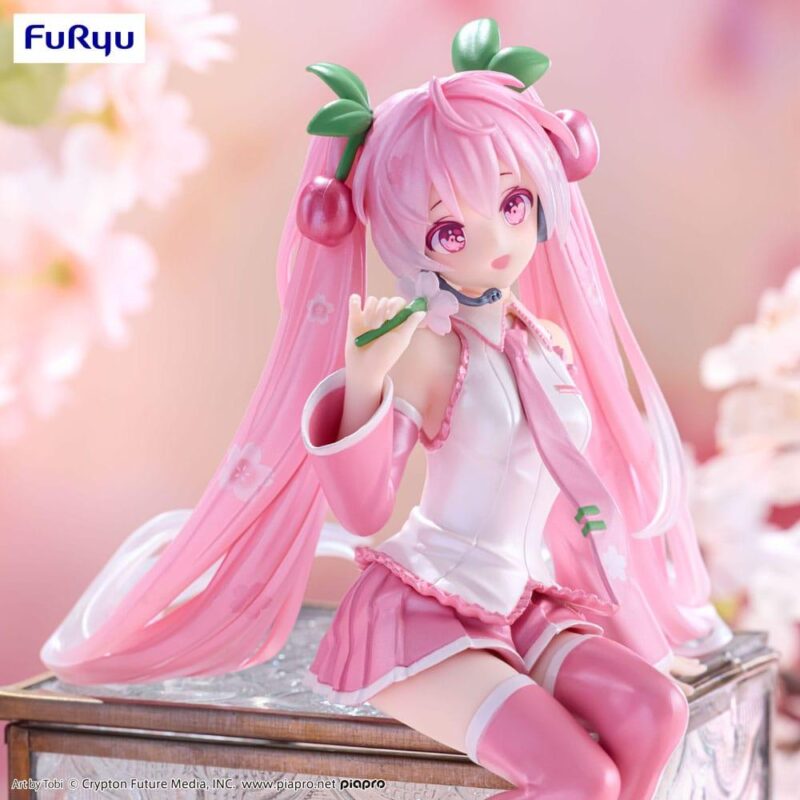 HATSUNE MIKU - Miku 2024 Pearl Color - Statuette Noodle Stopper 15cm – Image 3