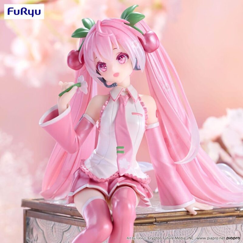 HATSUNE MIKU - Miku 2024 Pearl Color - Statuette Noodle Stopper 15cm – Image 4