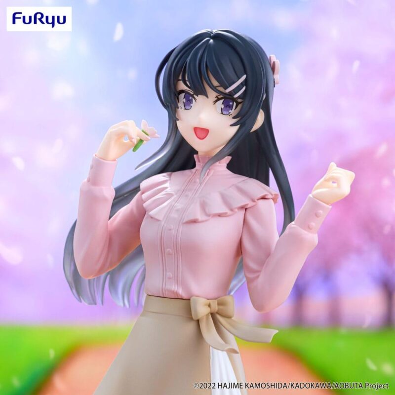 RASCAL DOES NOT ... - Mai "Spring Outfit" - Statuette Trio-Try-It 21cm – Image 4
