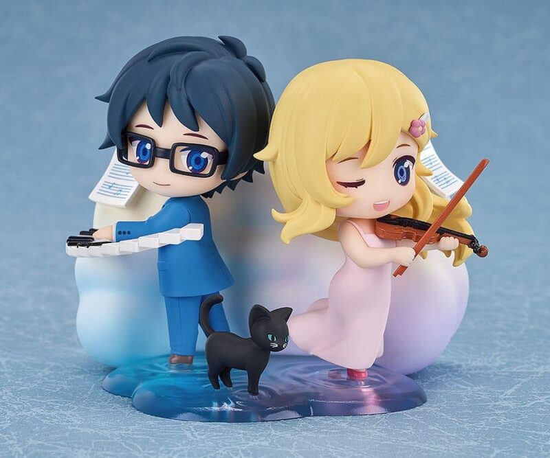 YOUR LIE IN APRIL - Kaori & Kosei - Mini Figurines Qset 9cm – Image 2
