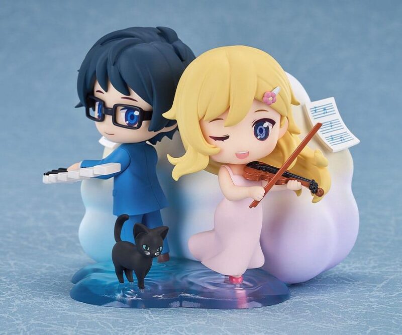 YOUR LIE IN APRIL - Kaori & Kosei - Mini Figurines Qset 9cm – Image 3