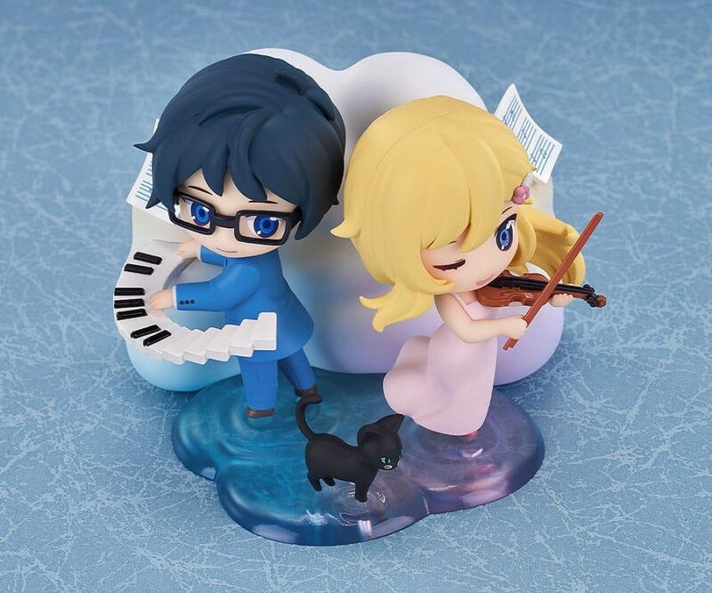 YOUR LIE IN APRIL - Kaori & Kosei - Mini Figurines Qset 9cm – Image 5