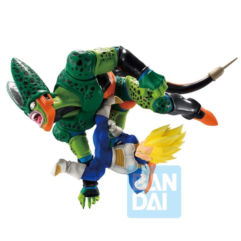 DRAGON BALL Z - Vegeta VS Cell - Figurine Dragon History II 17cm – Image 2