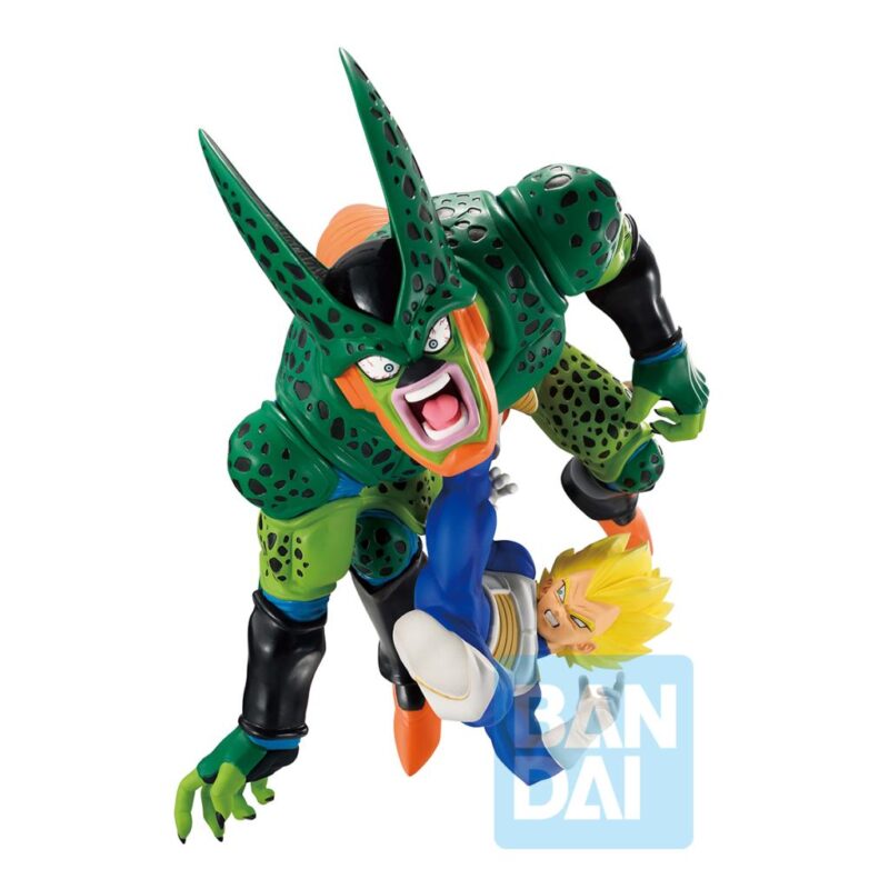 DRAGON BALL Z - Vegeta VS Cell - Figurine Dragon History II 17cm – Image 3