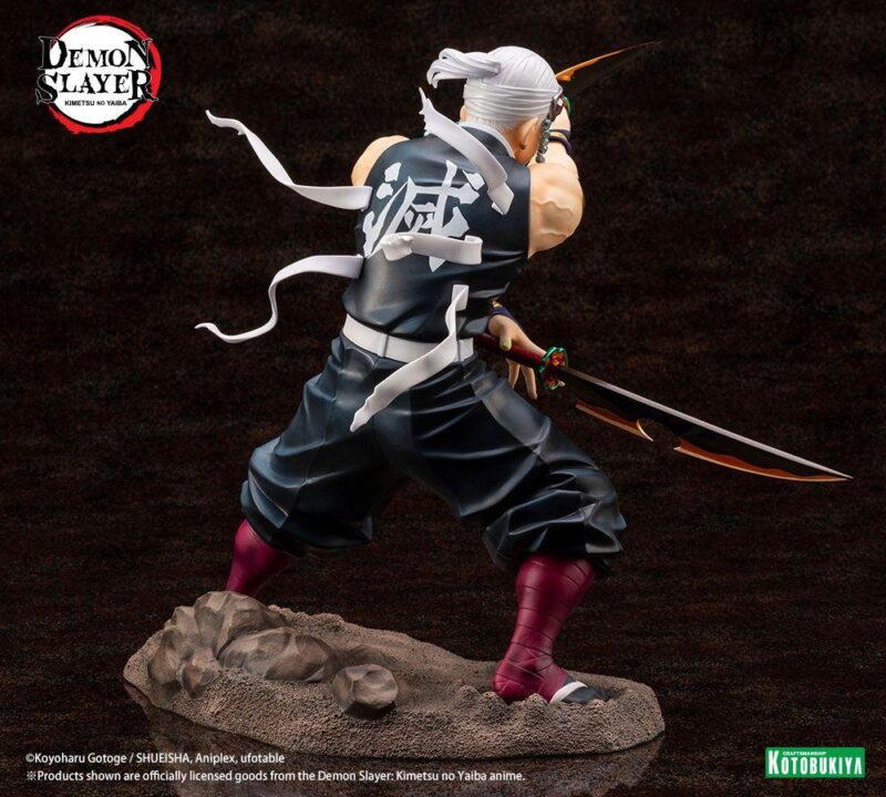 DEMON SLAYER - Tengen Uzui Bonus Vers. - Statuette 1/8 ARTFXJ 23cm – Image 4