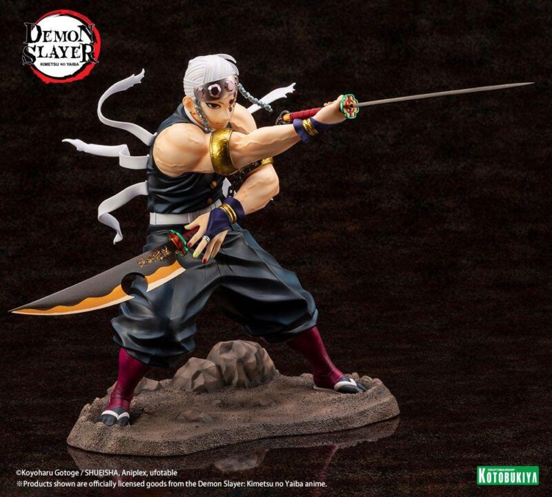 DEMON SLAYER - Tengen Uzui Bonus Vers. - Statuette 1/8 ARTFXJ 23cm – Image 5