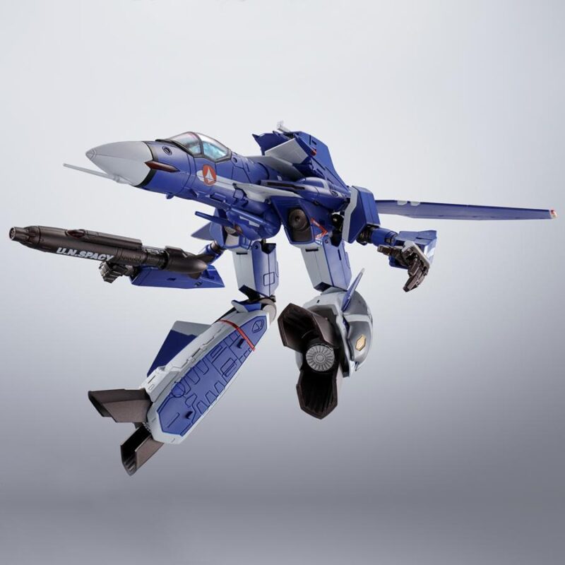 MACROSS - VF-0S Phoenix (Genius Blue Vers.) - Figurine Hi-Metal R 14cm – Image 3