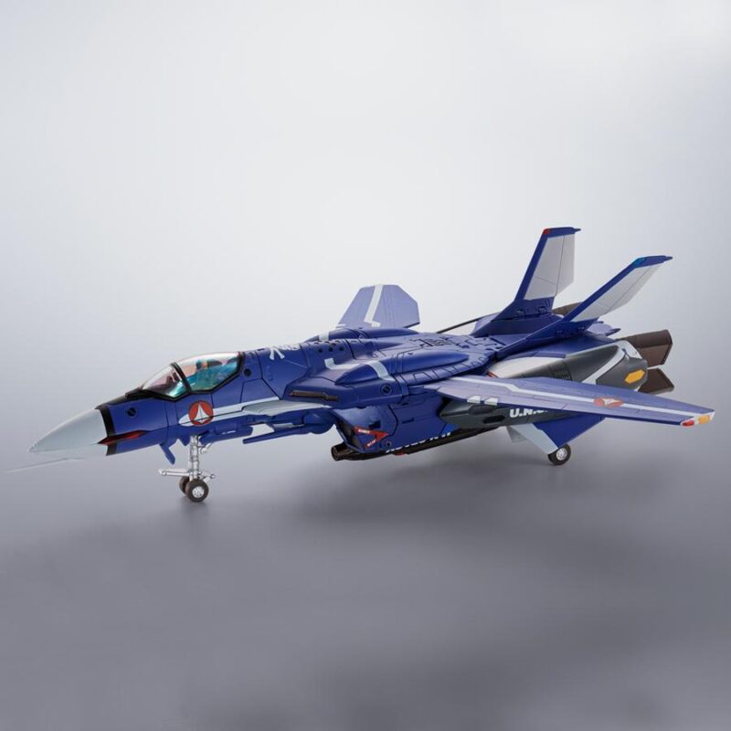 MACROSS - VF-0S Phoenix (Genius Blue Vers.) - Figurine Hi-Metal R 14cm – Image 5