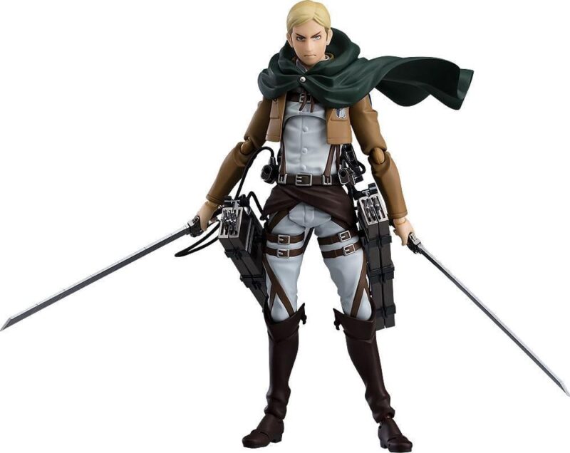ATTACK ON TITAN - Erwin Smith - Figurine articulée Figma 15cm – Image 4