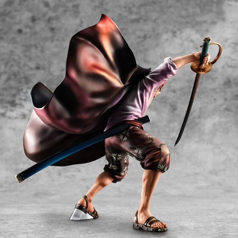 ONE PIECE - Red-Haired Shanks -Statuette Playback Memories P.O.P. 21cm – Image 2
