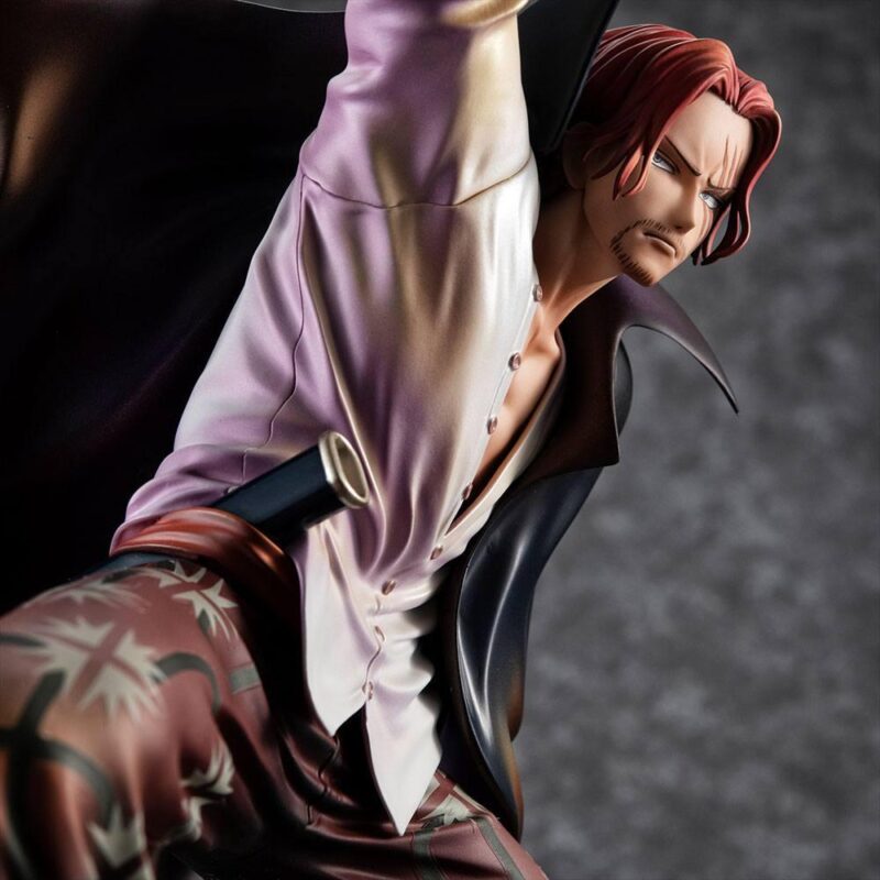 ONE PIECE - Red-Haired Shanks -Statuette Playback Memories P.O.P. 21cm – Image 4