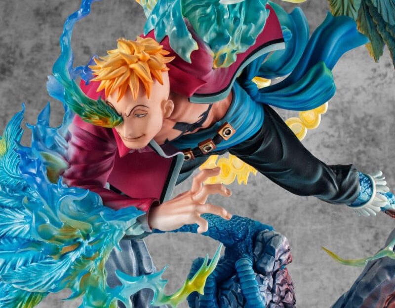 ONE PIECE - Marco the Phoenix - Statuette P.O.P MAS 32cm – Image 3