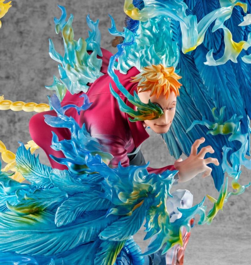ONE PIECE - Marco the Phoenix - Statuette P.O.P MAS 32cm – Image 5