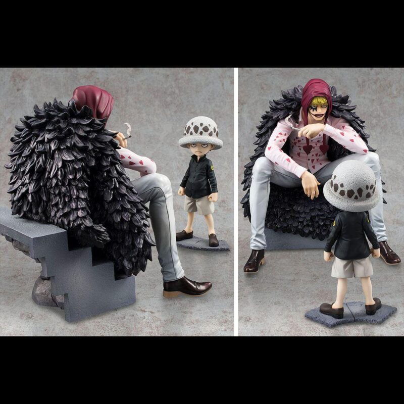 ONE PIECE - Corazon & Law - Statue Excellent Model Li. Ed. P.O.P. 17cm – Image 3