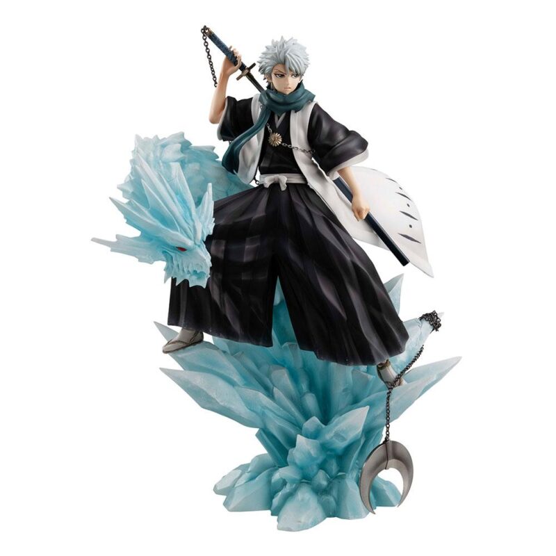 BLEACH THOUSAND-YEAR BLOOD WAR - Toshiro Hitsugaya -Statue G.E.M. 28cm – Image 4