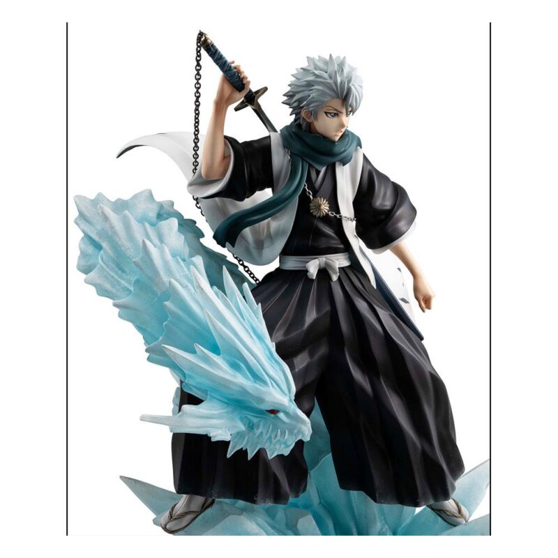 BLEACH THOUSAND-YEAR BLOOD WAR - Toshiro Hitsugaya -Statue G.E.M. 28cm – Image 6