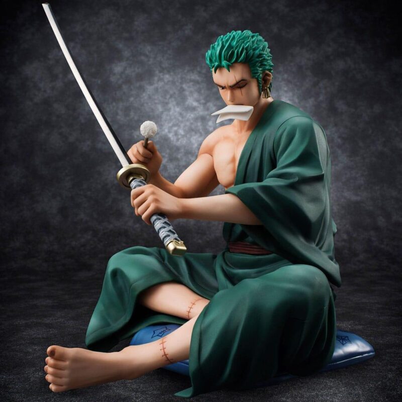 ONE PIECE - Roronoa Zoro - Statuette P.O.P. S.O.C. 13cm – Image 2