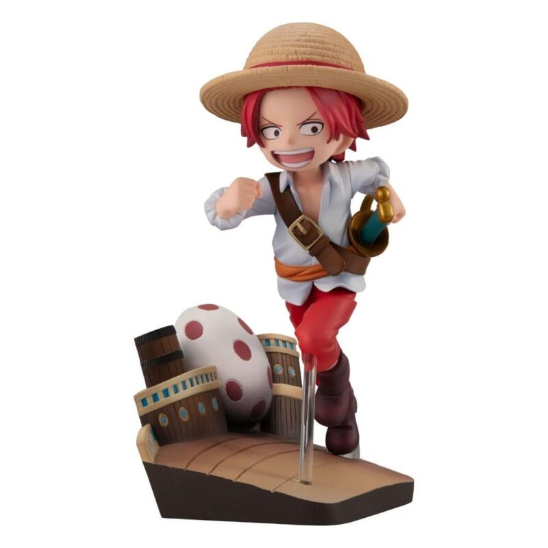 ONE PIECE - Shanks "Run Run Run" - Statuette G.E.M. 13cm – Image 3