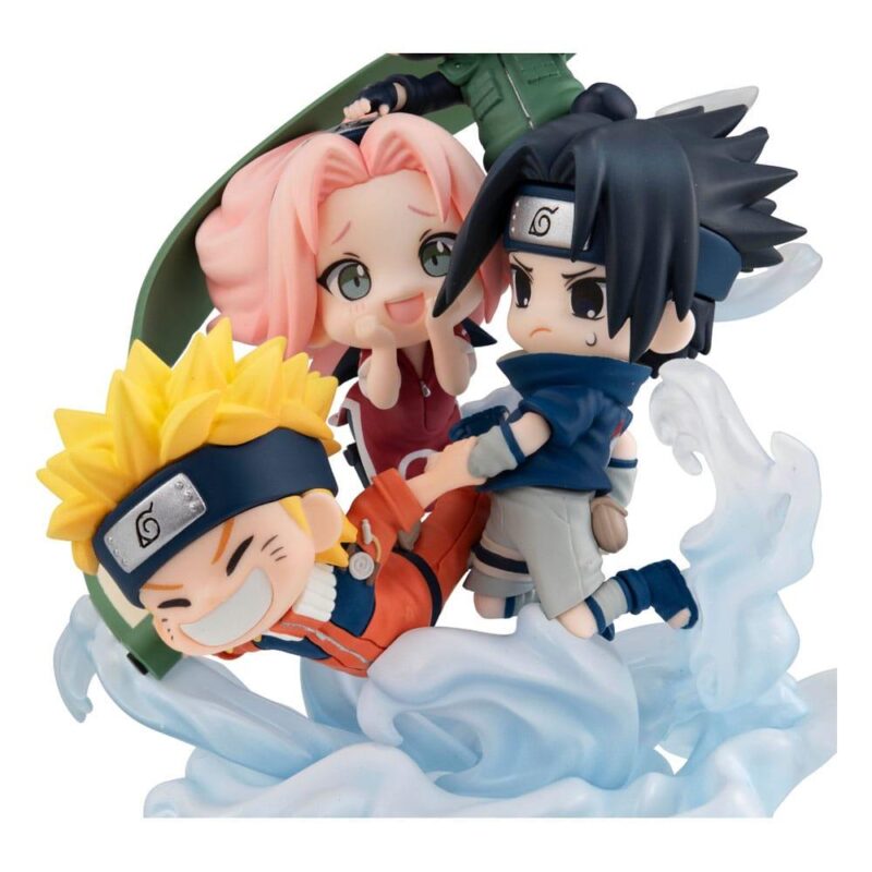 NARUTO SHIPPUDEN - Gather here, Team 7 - Statuette FigUnity 13cm – Image 3