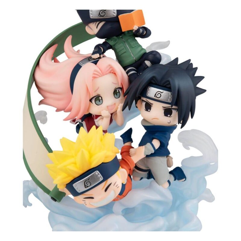 NARUTO SHIPPUDEN - Gather here, Team 7 - Statuette FigUnity 13cm – Image 4