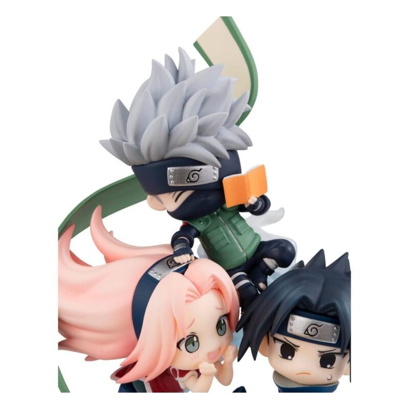 NARUTO SHIPPUDEN - Gather here, Team 7 - Statuette FigUnity 13cm – Image 5