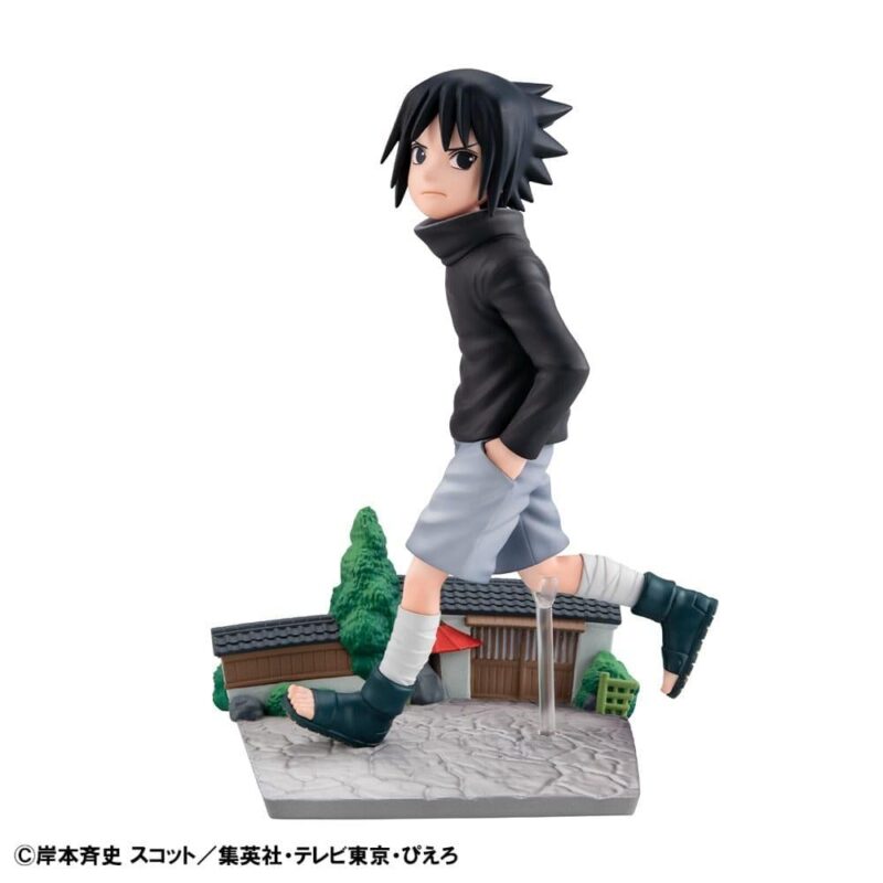 NARUTO SHIPPUDEN - Sasuke Uchiha "Go!" - Statuette G.E.M. 14cm – Image 2