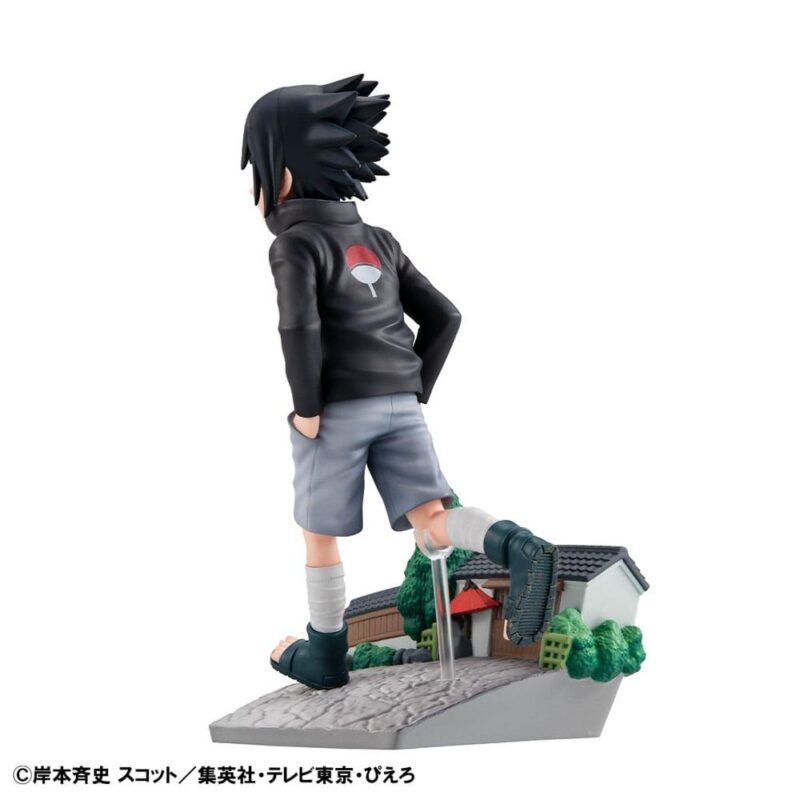 NARUTO SHIPPUDEN - Sasuke Uchiha "Go!" - Statuette G.E.M. 14cm – Image 3