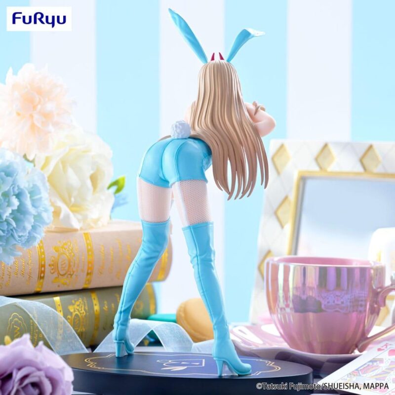 CHAINSAW MAN - BiCute Bunnies Power Light Blue - Statuette 25cm – Image 4