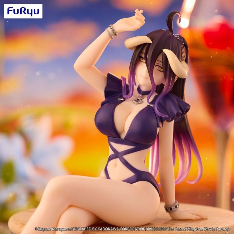 OVERLORD - Albedo Swimsuit Dark Purple - Statuette 16cm – Image 2