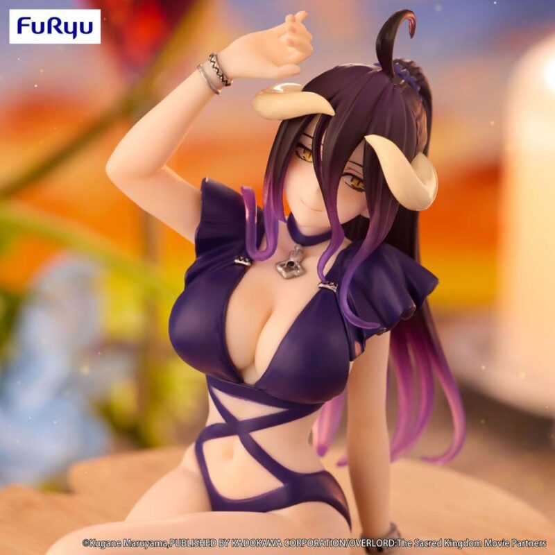 OVERLORD - Albedo Swimsuit Dark Purple - Statuette 16cm – Image 4