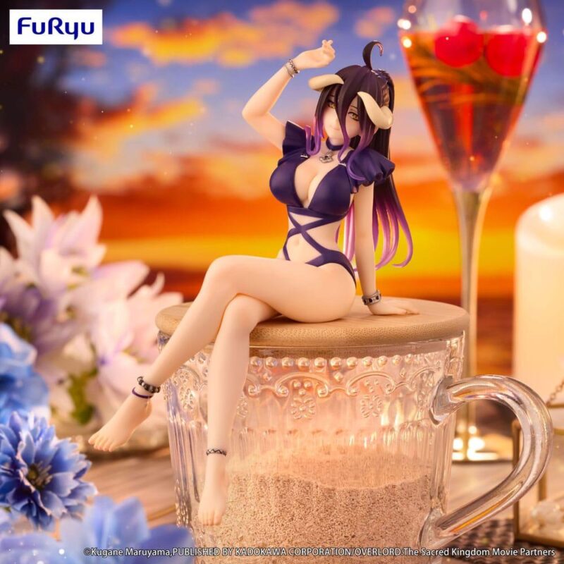 OVERLORD - Albedo Swimsuit Dark Purple - Statuette 16cm – Image 5