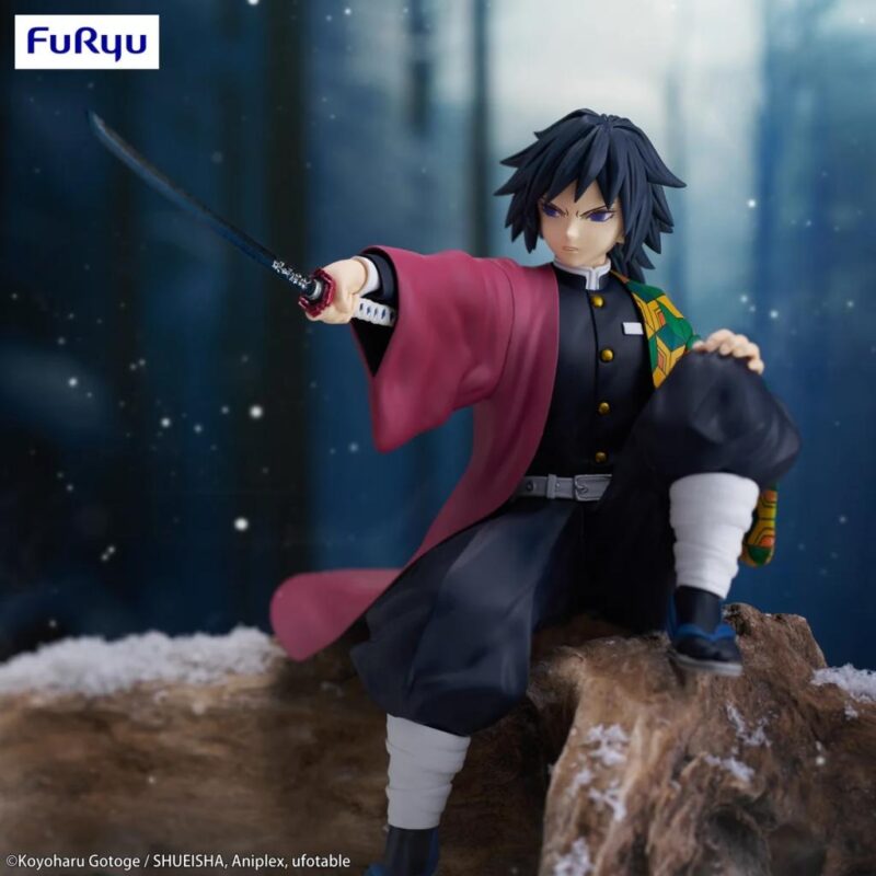 DEMON SLAYER - Tomioka Giyu - Statuette 14cm – Image 3