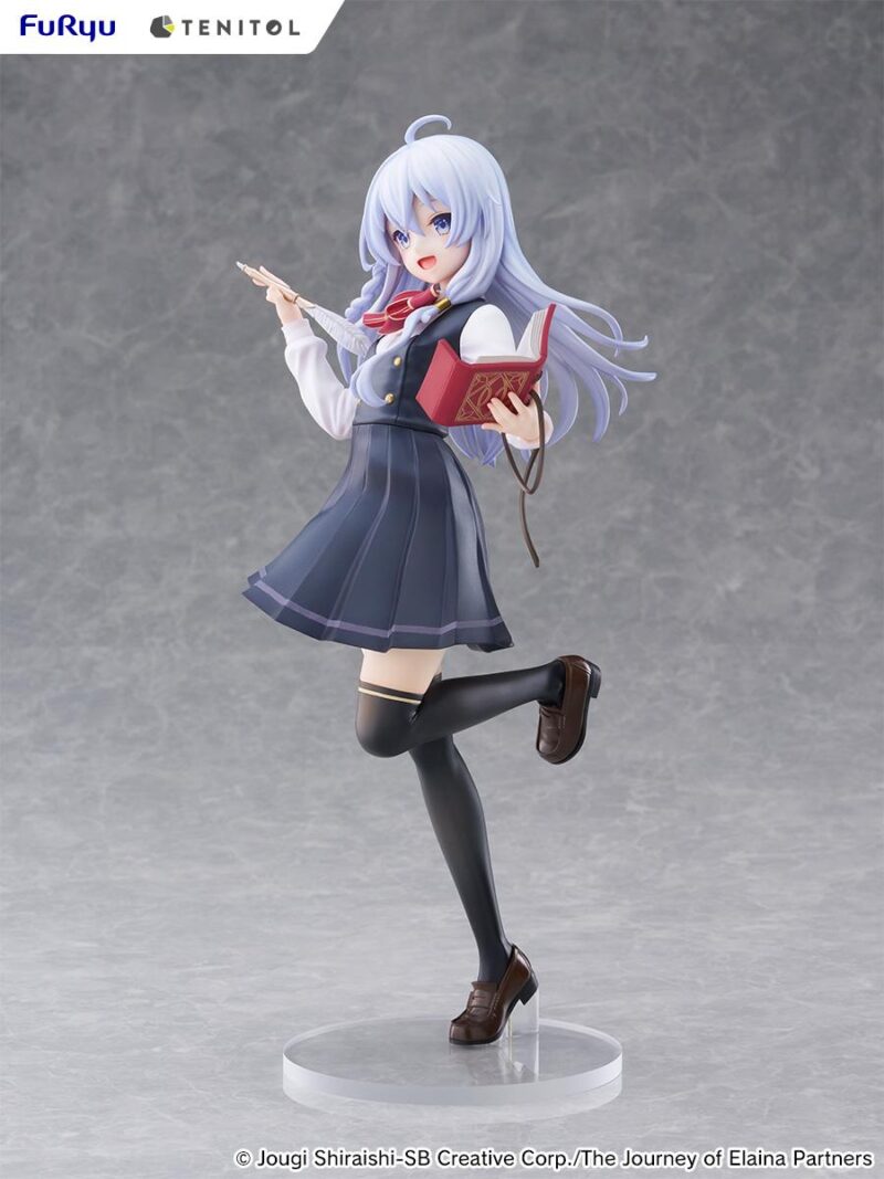 WANDERING WITCH - Elaina "School Uniform" - Statuette Tenitol 29cm – Image 2
